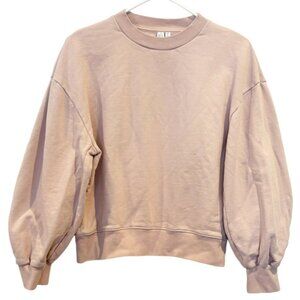 & Other Stories Crewneck Cropped Sweatshirt Size 4